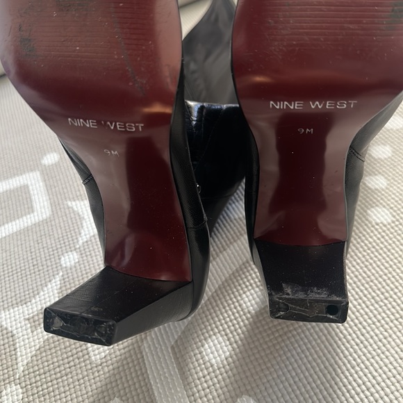 🚫SOLD🚫Nine West Patent Leather Size 9 Boots - Picture 11 of 17